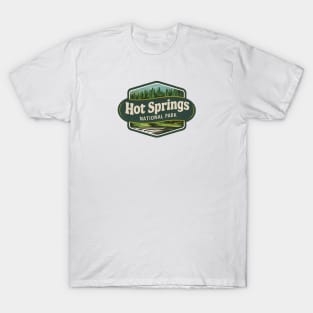 Retro Vintage Hot Springs National Park T-Shirt